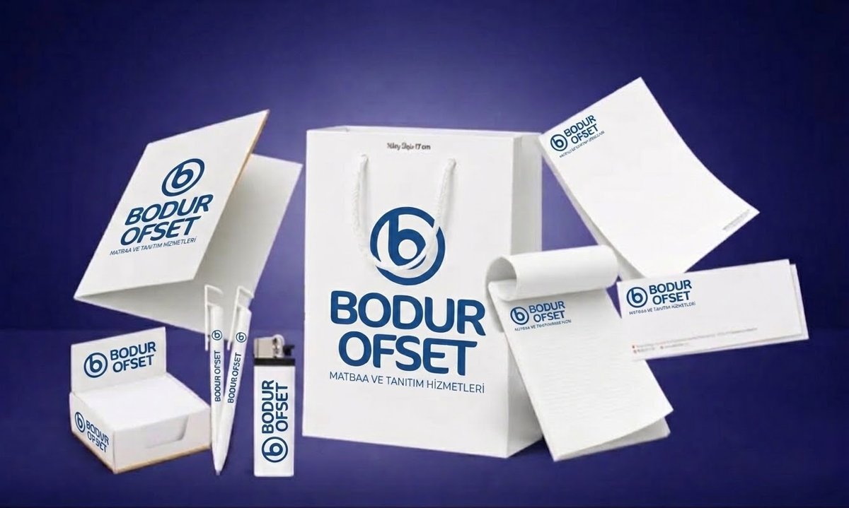 Bodur Ofset baskı ve promosyon ürünleri - karton çanta, kartvizit, bloknot, antetli kağıt